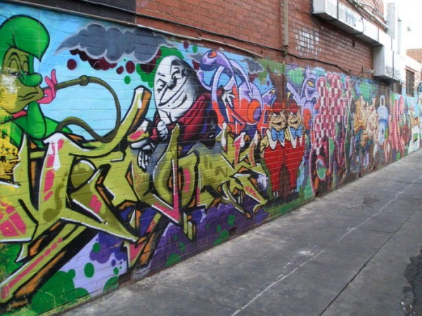 Алиса граффити
