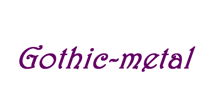 Gothic Metal logo