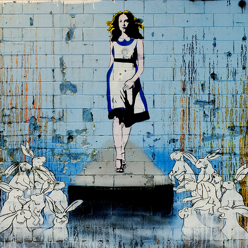 Алиса граффити